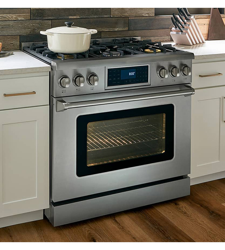 Hyxion's Gas Range – A Symphony of Precision and Design in Your Kitchen