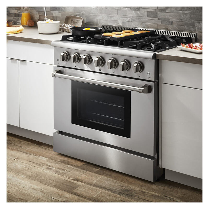 HO-RD3606U-HY 36 inch freestanding dual fuel range