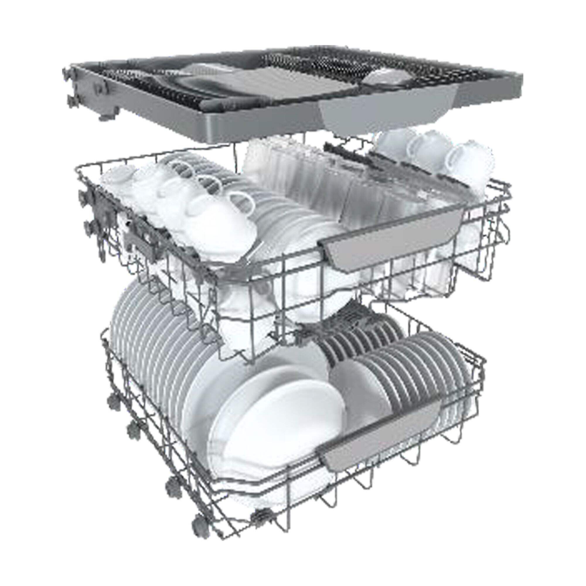 DG1-A6302-AM Semi Built-in 15-Place Setting Dishwasher