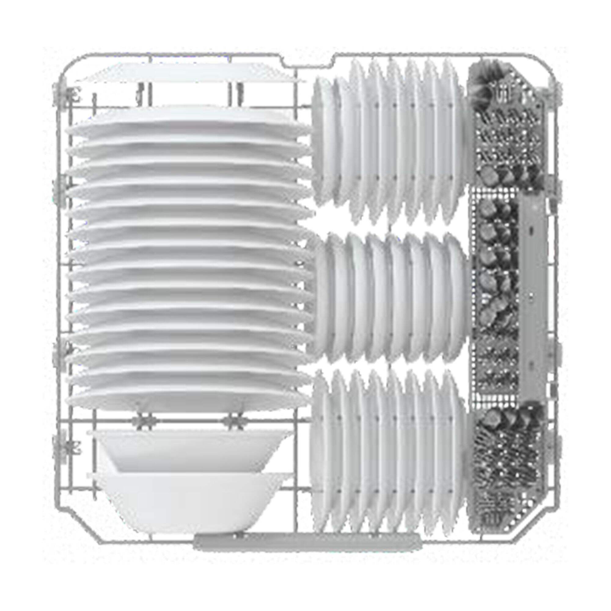 DG1-A6301-AM Semi Built-in 14-Place Setting Dishwasher