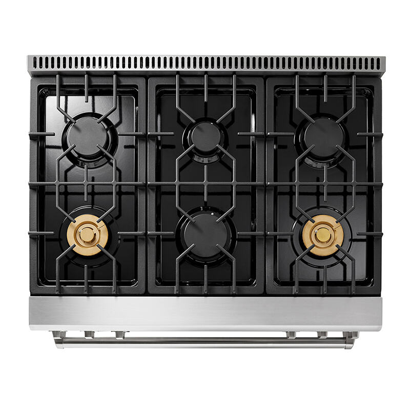 TO-RG3601-HY 36 inch Tilt Panel Gas Range