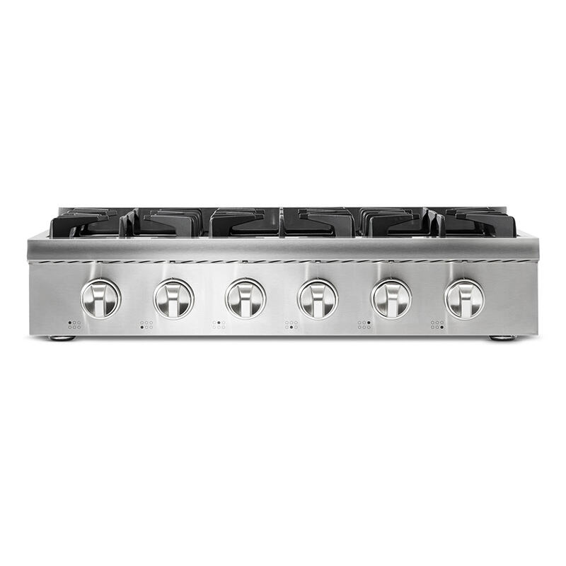Hyxion HRT3618U 36" Gas Rangetop - Silver Stainless