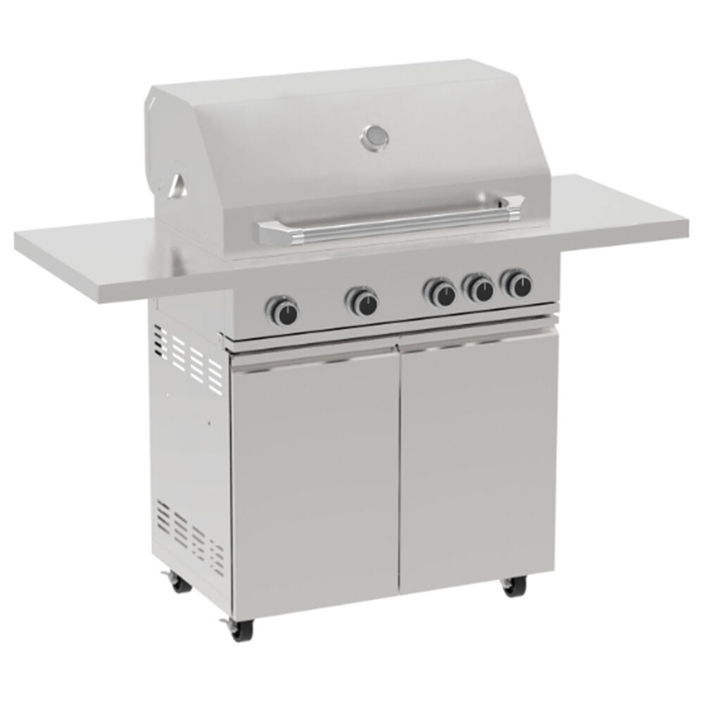 MK10SS304S Outdoor Freestanding Gas Grill with 5MB & 2SB 2 Shelves