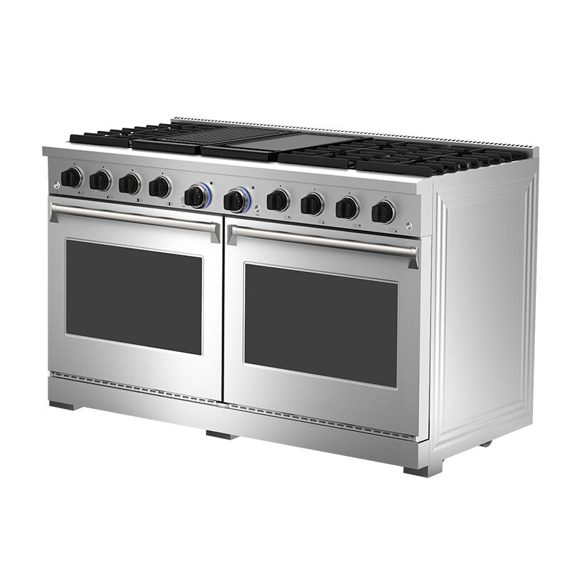 LO-RG60E-HY  60 inch Professional Dual Fuel Gas Range