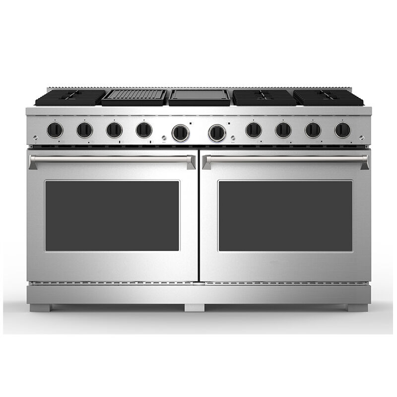LO-RG60E-HY 60 inch Professional Dual Fuel Gas Range