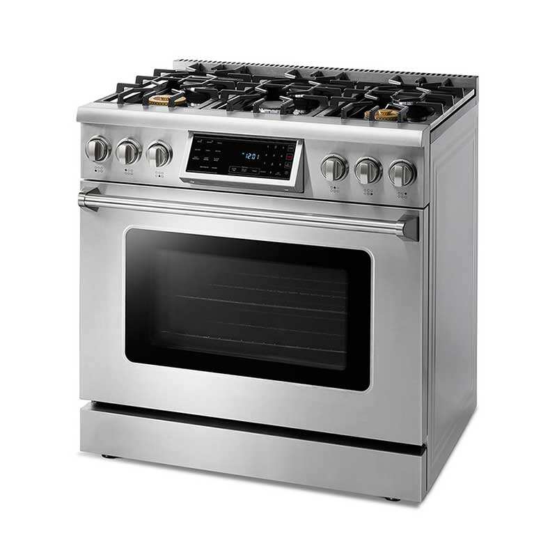 TO-RG3601-HY 36 inch Tilt Panel Gas Range